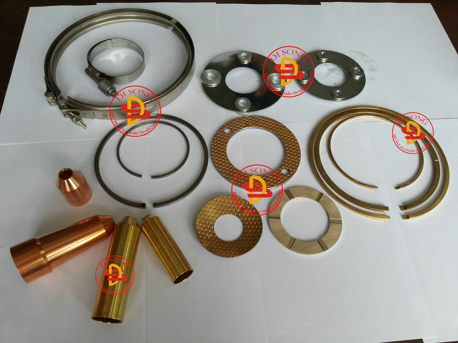 Construction Machinery Spare Parts with Clamp, Sleeve, Ring (NH220, S6D155)