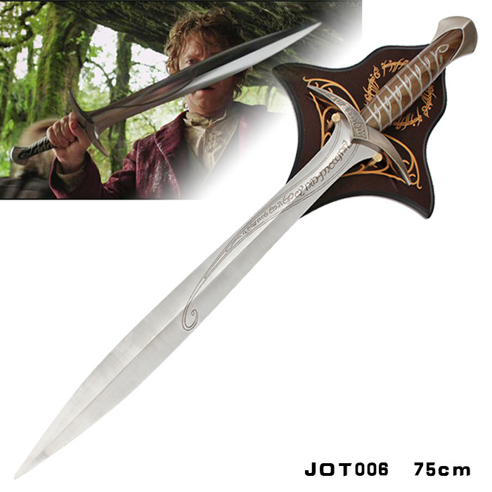 Hobbit Sting Sword with Plaque 75cm