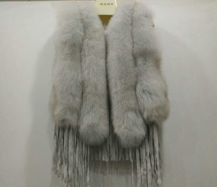 Fashion Fur Vest, Fox Fur Vest