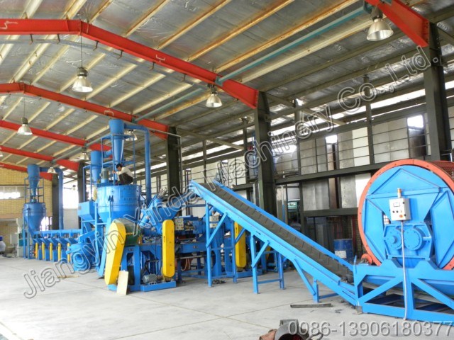Waste Car/Truck Tires Process Recycling System