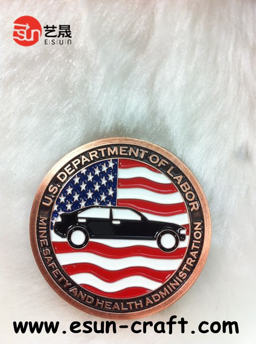 Custom 3D Souvenir Challenge Coin