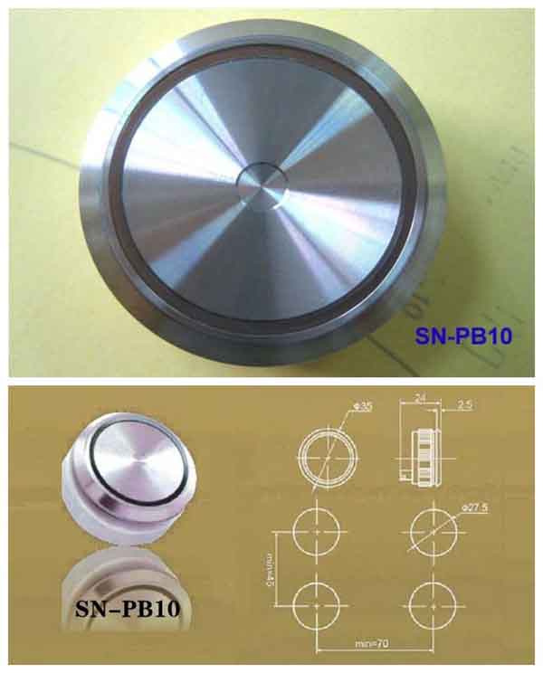 Elevator Call Button for Passenger Elevator Hitachi (SN-PB10)