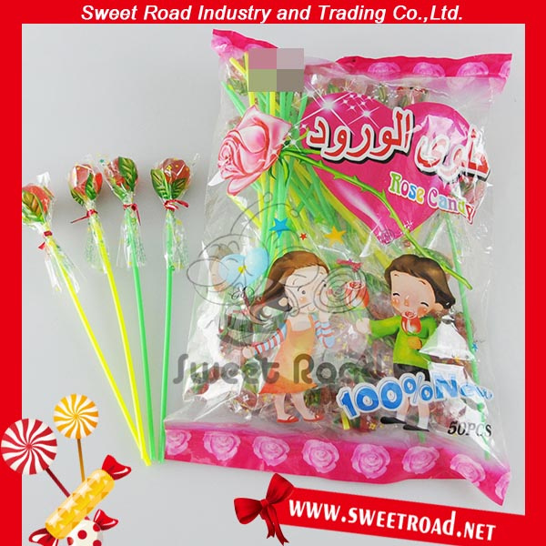 Rose Lollipop
