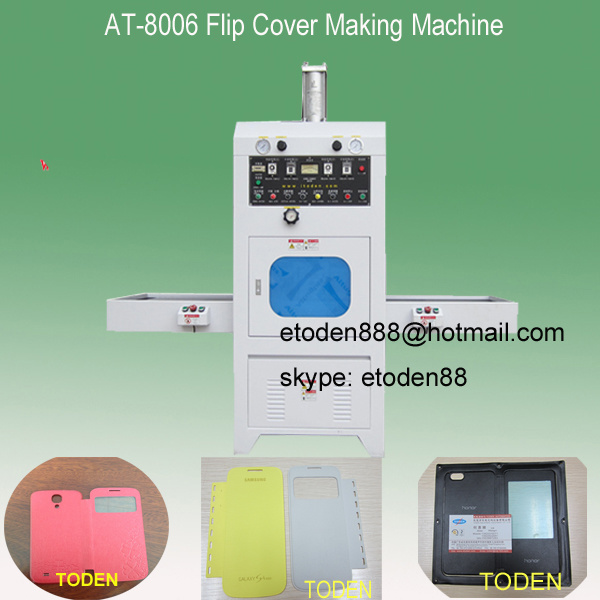 High Frequency iPad PU Leather Cover Making Machine