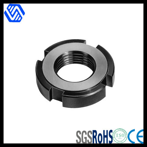 Custom Made Round Bearing Nut DIN981 Nylon Insert Lock Nut