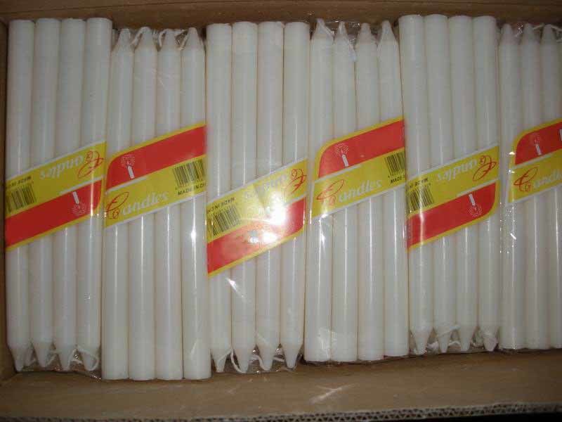 Paraffin Wax Home Candle Stick White Candles