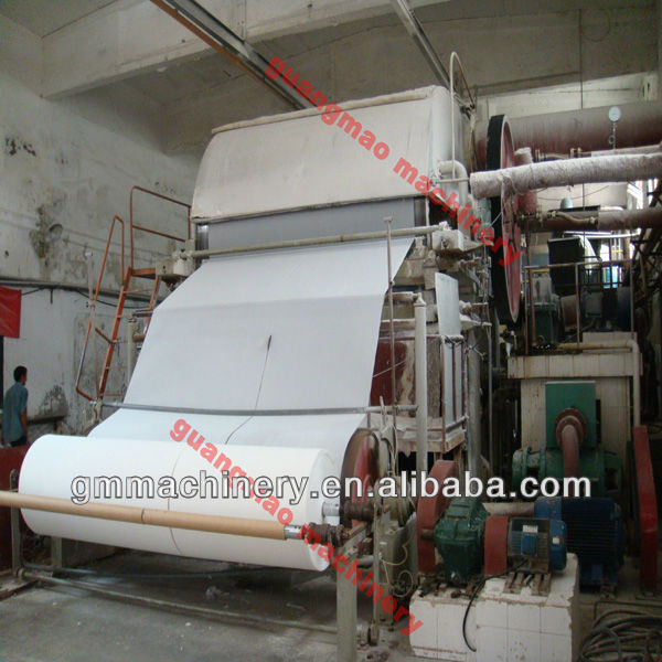 Jumbo Roll Paper Making Machine, Paper Recycling Machine