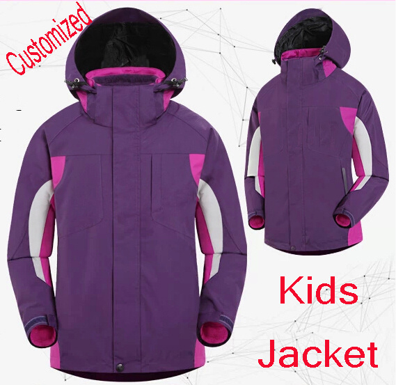 Customized Promotion Outdoor Good Quality Garment, Children's Jacket, Windproof and Waterproof Breathable Ski Mountaineering Sport Wear