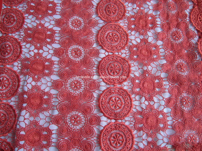 New Design 100% Polyester Chemical Lace (JM439)