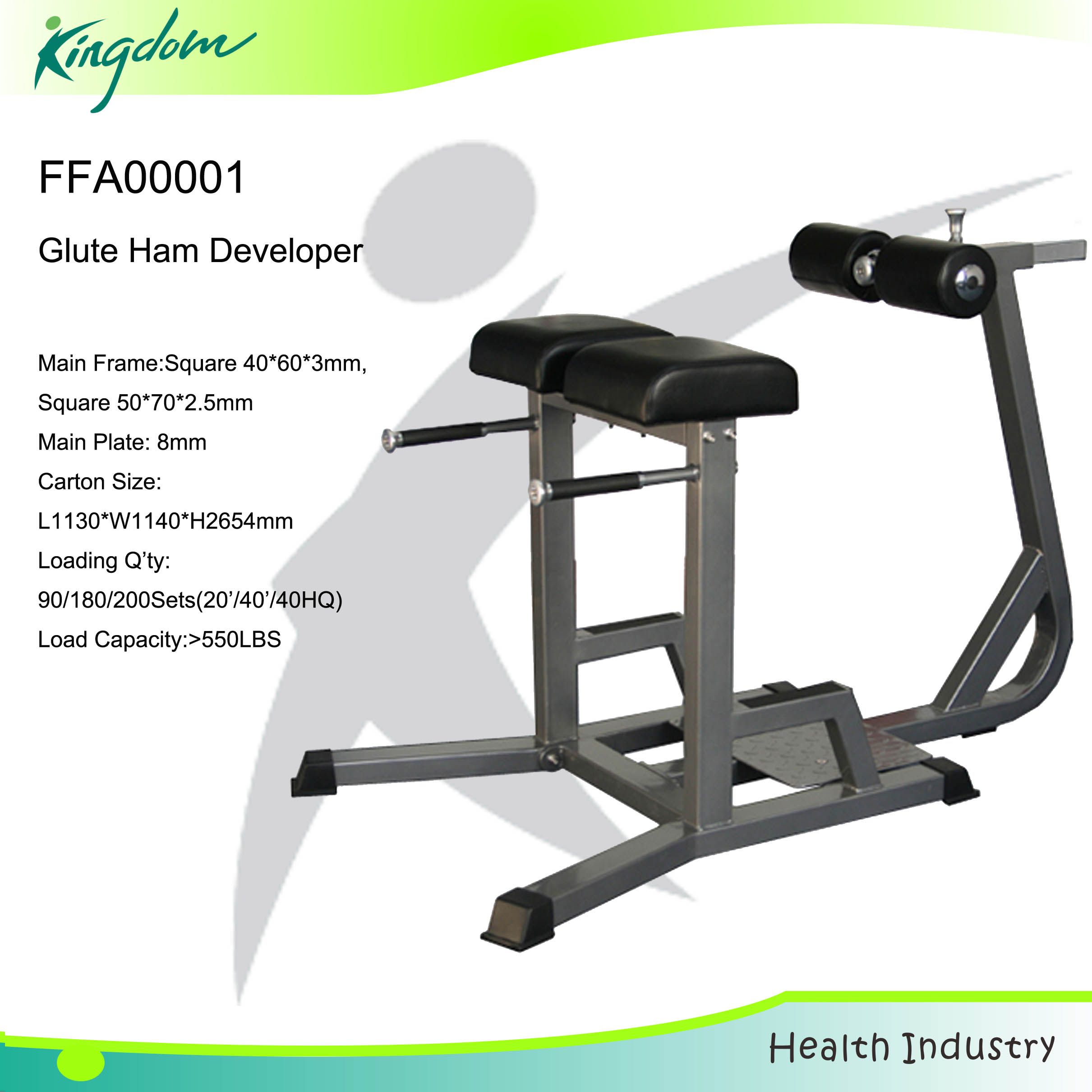 Strength Machine Glute Ham Developer Ab Exerciser/Roma Chair