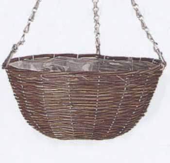 Rattan Hanging Basket (50914)