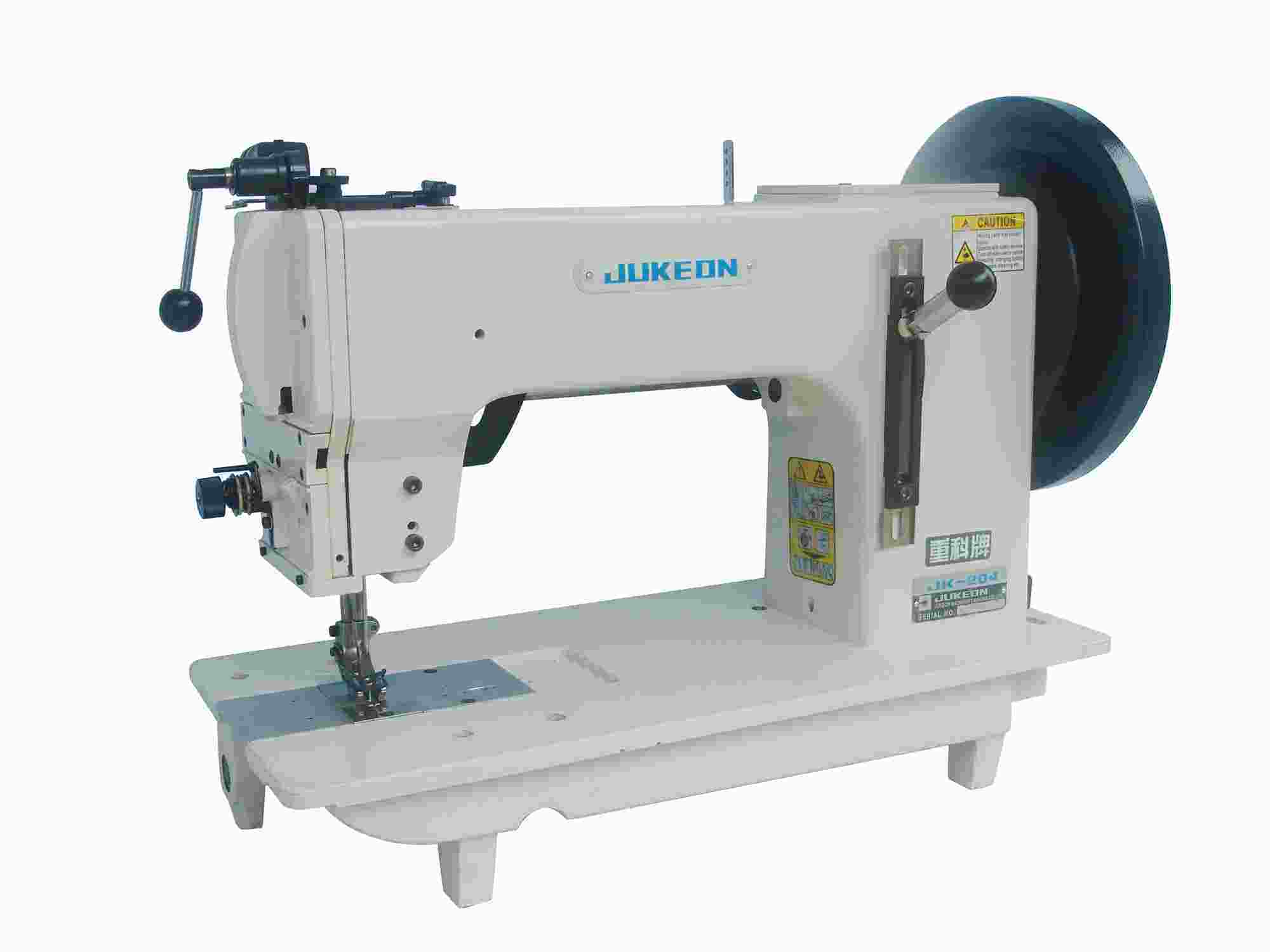 Single Needle Unison Feed Extra Heavy Duty Lockstitch Sewing Machine (JK-204)