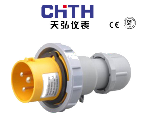 IP67 2p+E Electrical Plug (CH0132T)