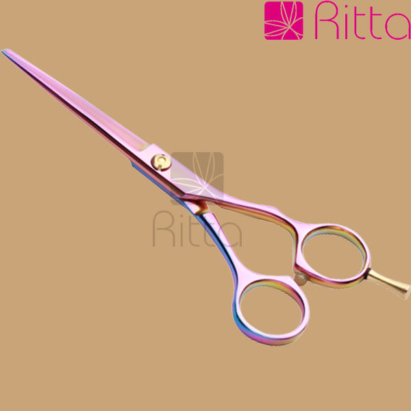 Purple Titanium Coating Hair Cutting Scissors, Hairdressing Scissors  (RS3012)