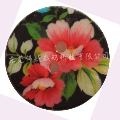 Digital Flatbed Button Printer
