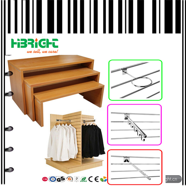 Clothes Store Promotional Wooden Display Table