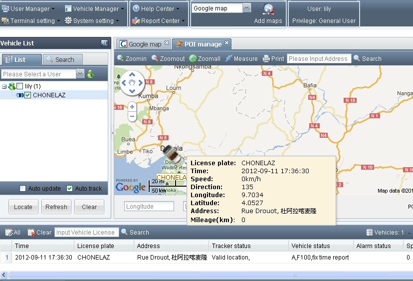 Trackpro Car GPS Tracking Software Global Online