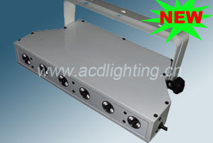 6*4in1 10W Wireless DMX & Battery Powered LED Stage Wall Washer / Pixel Light