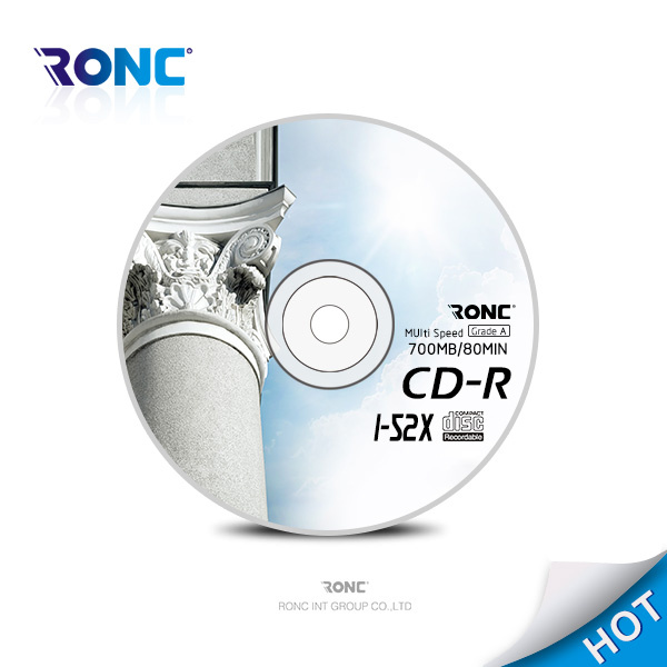700MB Capacity with 52X Speed Blank CD-R