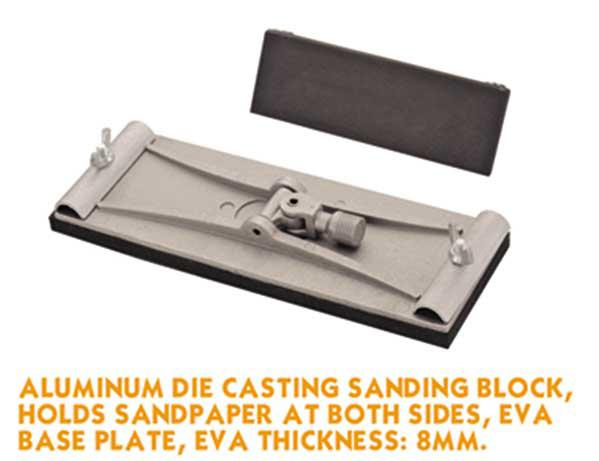 Aluminum Die Casting Sanding Block QY017A