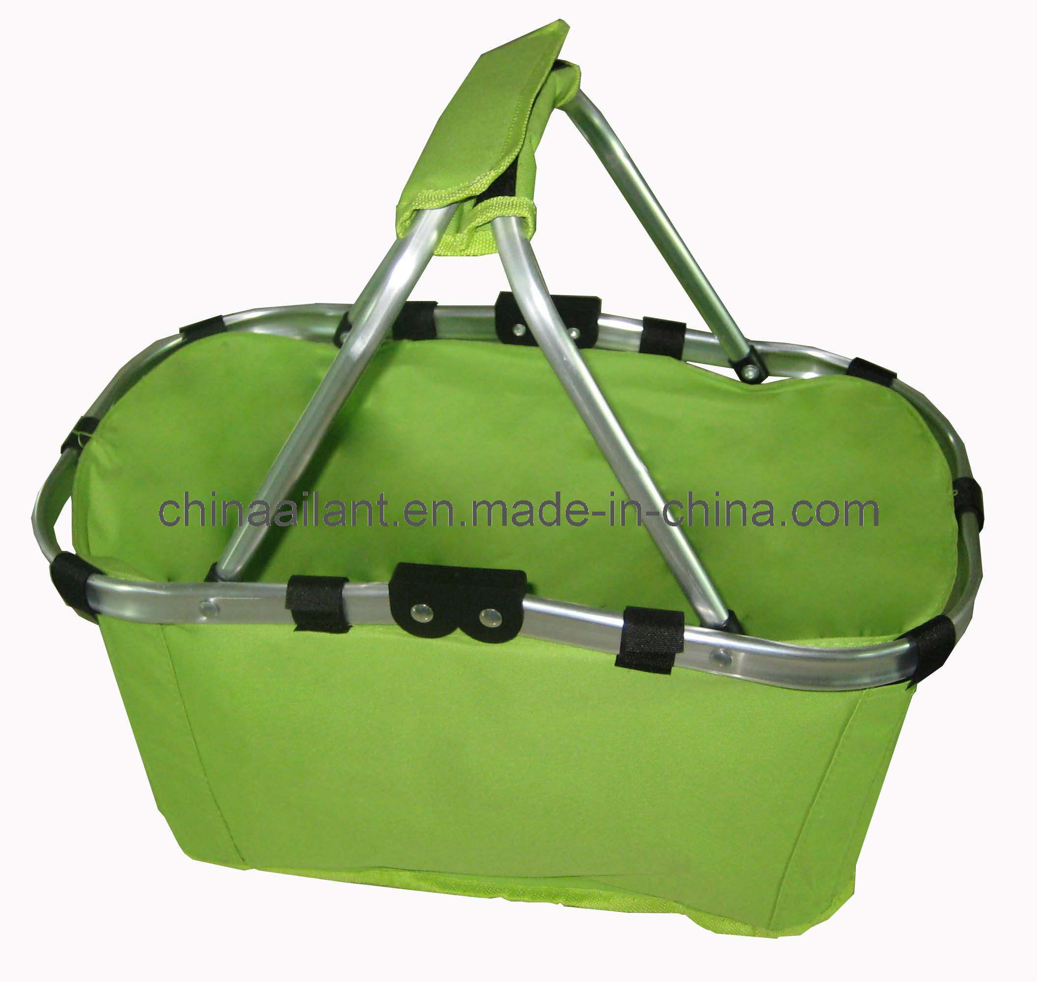 Double Handle Polyester 600d Fabric Basket (ELD-A701)
