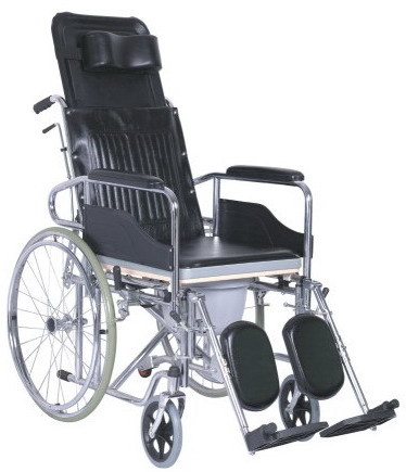 Steel / Folding Wheelchair / Commode Chair