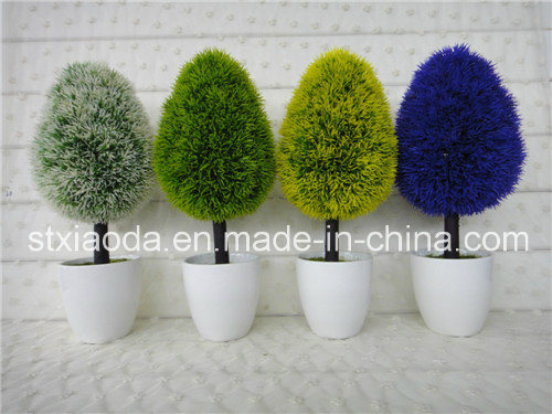 Artificial Plastic Potted Flower (XD14-84)
