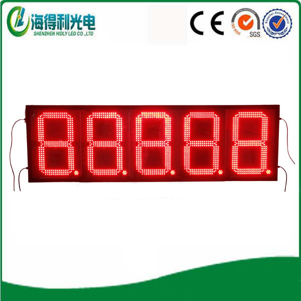 16inch 5 Digits 7 Segment LED Display (GAS16ZG88888)