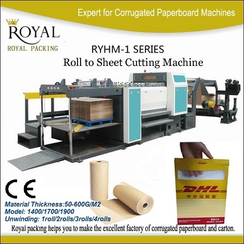 Rotary Paper Cutter Machine Paper Sheet Machine Price