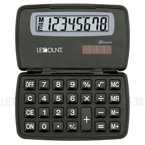 Portable 8 Digits Handheld Pocket Calculator with Folding Cover (CA3036)