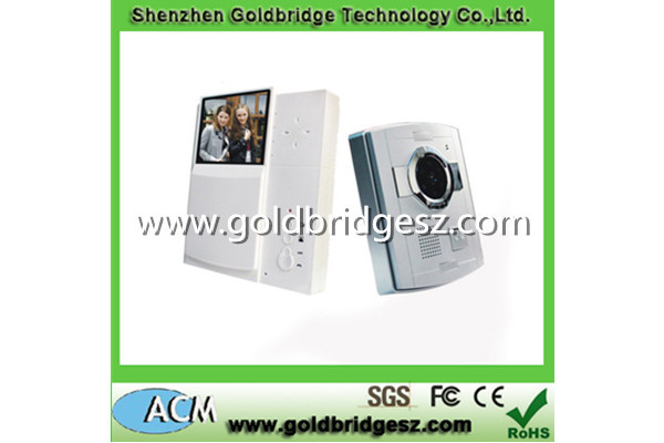 4 Inch B/W Handsfree Video Door Phone (ACM-D7P-A)