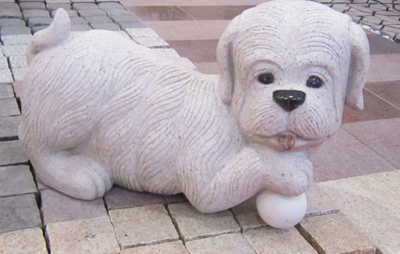 Granite Carving Dog