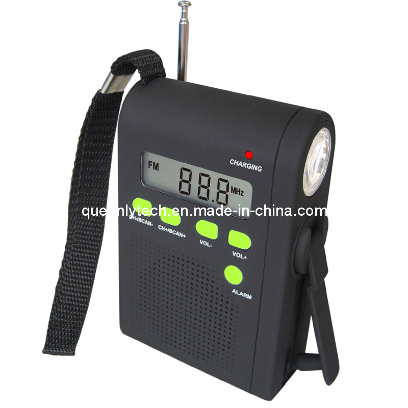 Dynamo Am/FM Radio with LED Torch (AS-267~270)