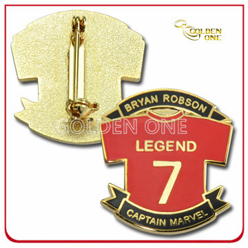 Promotion Gold Plating Imitation Hard Enamel Metal Pin Badge