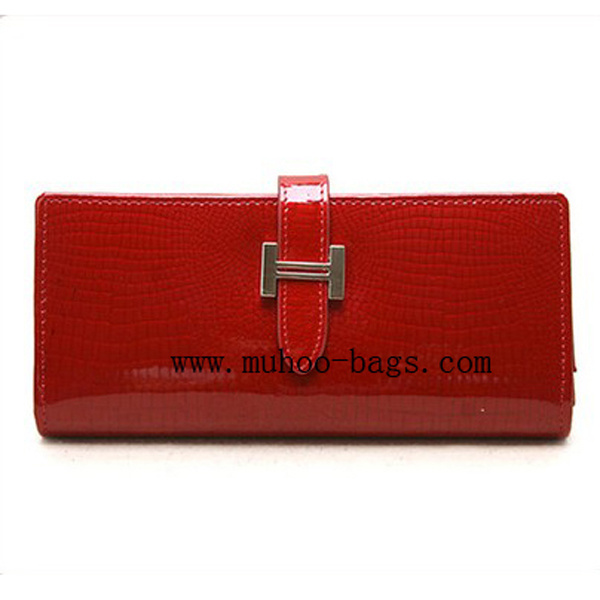 Fashion Leather Women Wallet for Lady (MH-2064 red)