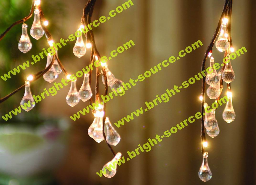 96l Acrylic Willow Light with Assorted Design (MDW071201)