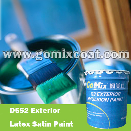 Exterior Satin Latex Paint