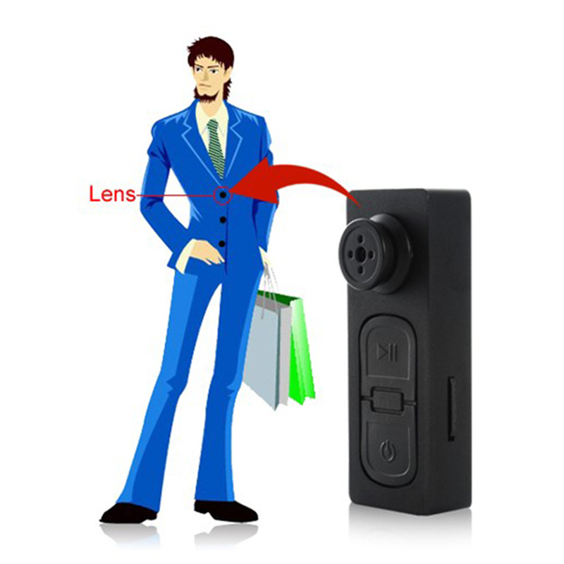 Mini HD Hidden Button DV Video Camera Recorder Camcorder S918 (OT-308)