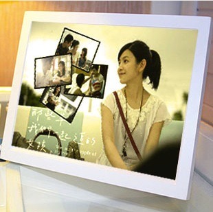 Easy Photo Frame, White Wooden Picture Frame, Wooden Photo Frame