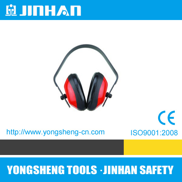 Red Protective High Quality Ear Muff (E-2001)