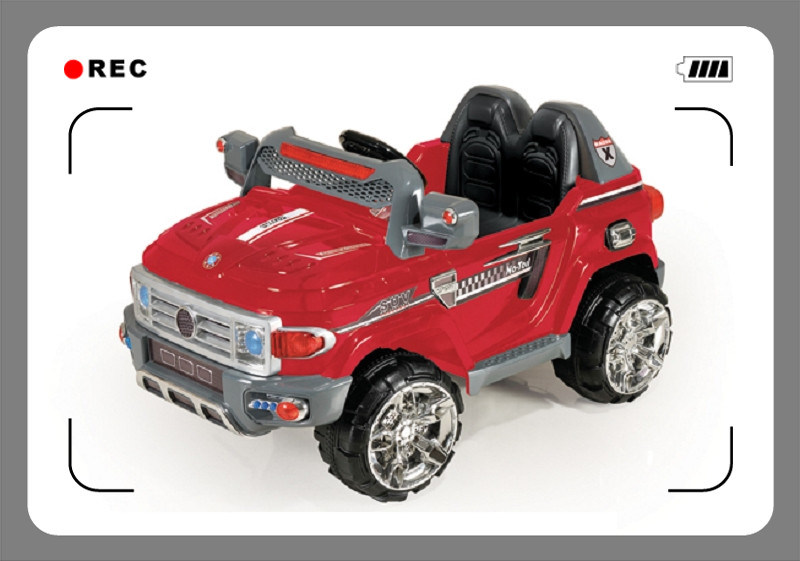 Plastic Painting Electric Kids Car with Adjustable