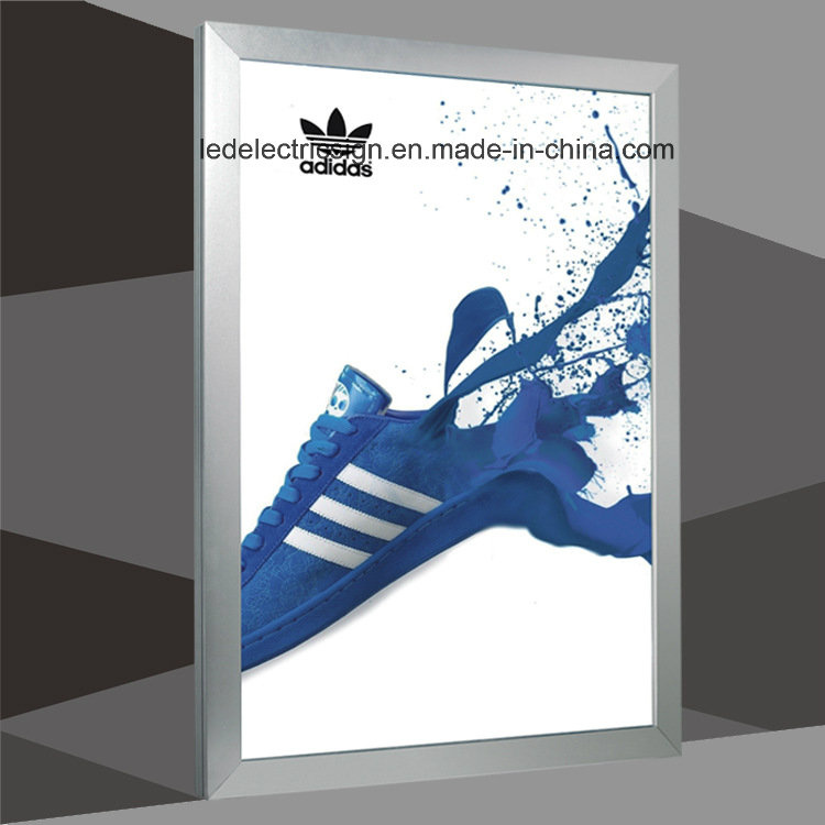 LED Slim Light Box with Aluminum Snap Frame for Advertising Display