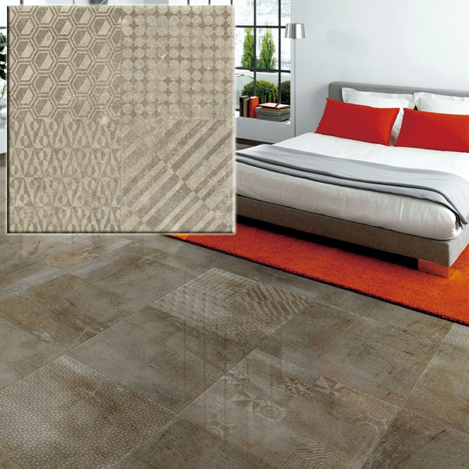 Matt Surface Rustic Porcelain Decor Tile