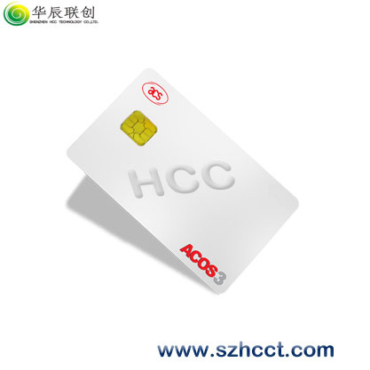 Acos-3 Microprocessor Smart IC Card ISO14443A