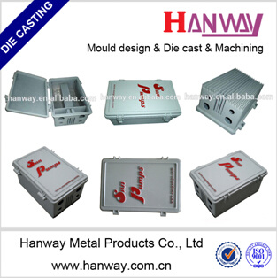 Powder Coating Die Casting Aluminum for Wireless and Telecommunication Conduit Box
