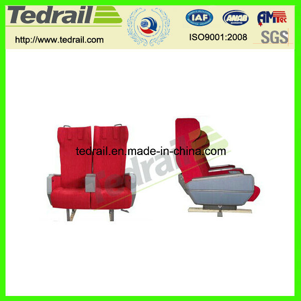 High Quality Train Seat First Class Double Seats Red