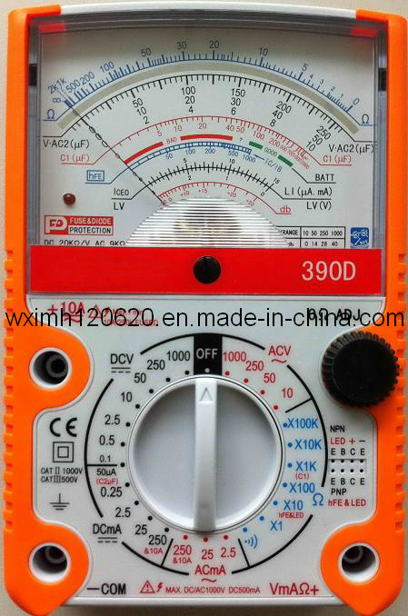 Advanced Analog Multimeter 390d