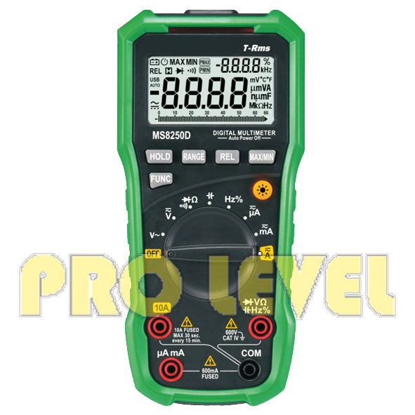 6600 Counts Professional Digital Multimeter (MS8250D)