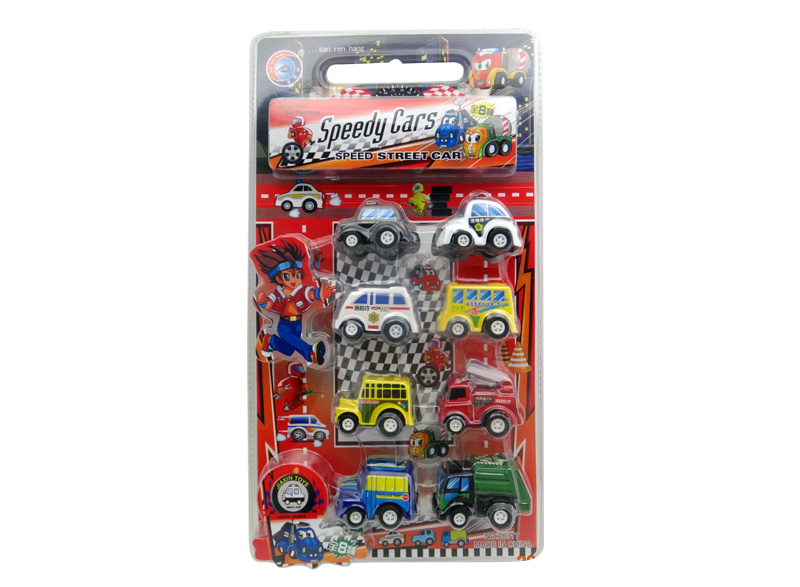 soft pull back cars