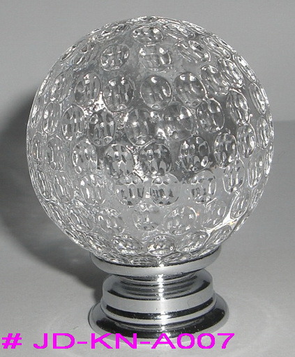 Golf Crystal Cabinet Knob (JD-KN-A007)